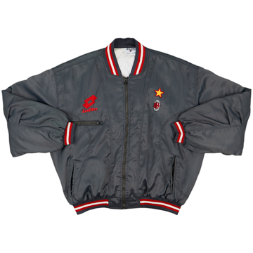 1995-96 AC Milan Lotto Padded Bomber Jacket - 9/10 - (L)