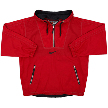 1996-97 South Korea Nike 1/4 Zip Drill Top - 8/10 - (S)