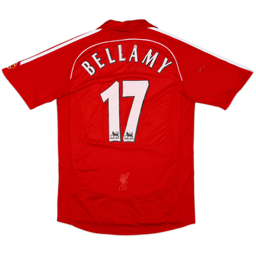 2006-08 Liverpool Home Shirt Bellamy #17 - 4/10 - (S)