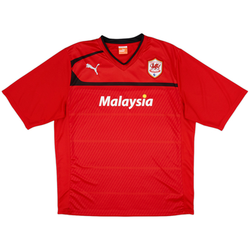 2012-13 Cardiff Home Shirt - 7/10 - (XXL)