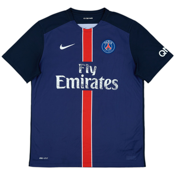 2015-16 Paris Saint-Germain Home Shirt - 5/10 - (L)