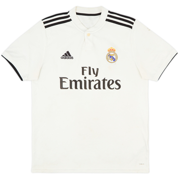 2018-19 Real Madrid Home Shirt - 5/10 - (M)