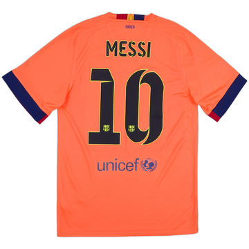 2014-15 Barcelona Away Shirt Messi #10 - 10/10 - (S)