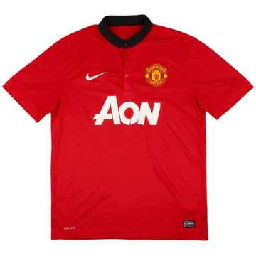 2013-14 Manchester United Home Shirt - 5/10 - (L)