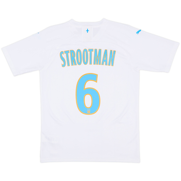 2019-20 Olympique Marseille Home Shirt Strootman #6 - 9/10 - (S)