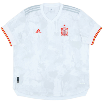 2020-21 Spain Authentic Away Shirt - 8/10 - (XXL)