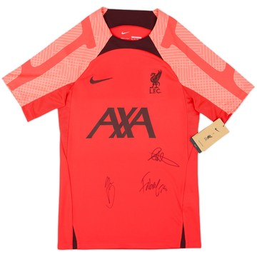 2022-23 Liverpool Nike Signed Training Shirt (XS)