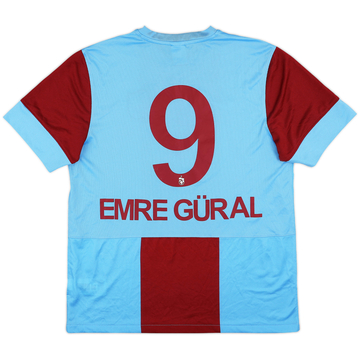 2013-14 Trabzonspor Home Shirt Emre Gural #9 - 8/10 - (L)