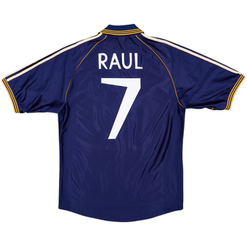 1998-99 Real Madrid Third Shirt Raul #7 - 9/10 - (M)
