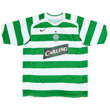 2005-07 Celtic Home Shirt - 4/10 - (XL)