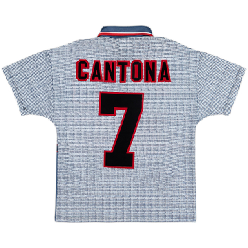 1995-96 Manchester United Away Shirt Cantona #7 - 9/10 - (Y)