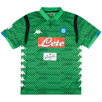 2018-19 Napoli GK S/S Shirt - 8/10 - (XL)