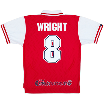 1996-98 Arsenal Home Shirt Wright #8 - 8/10 - (M)