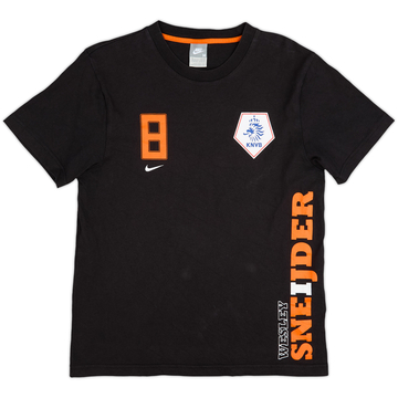 2008 Netherlands Nike Tee #8 - 8/10 - (M)