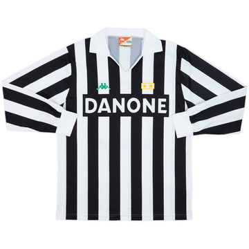 1992-94 Juventus Basic Home L/S Shirt #10 - 9/10 - (L)