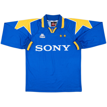 1995-96 Juventus Away L/S Shirt - 9/10 - (M)