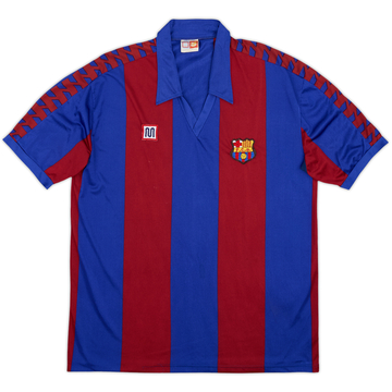 1984-89 Barcelona Home Shirt - 8/10 - (XL)
