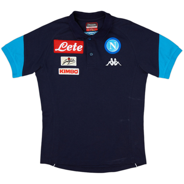2016-17 Napoli Kappa Polo Shirt - 9/10 - (M)