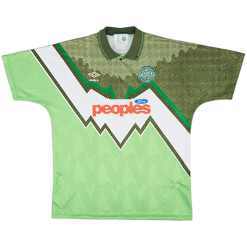 1991-92 Celtic Away Shirt - 6/10 - (XXL)