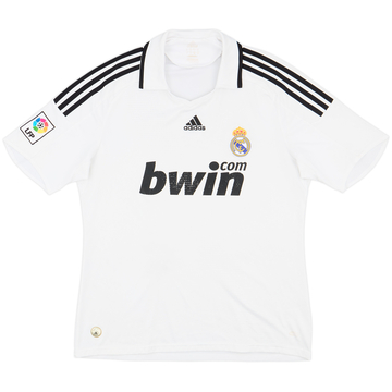 2008-09 Real Madrid Home Shirt - 5/10 - (L)