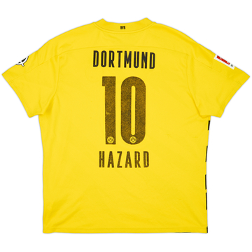 2020-21 Borussia Dortmund Home Shirt Hazard #10 - 5/10 - (XXL)