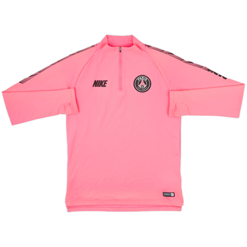 2019-20 Paris Saint-Germain Nike 1/4 Zip Training Top - 8/10 - (S)