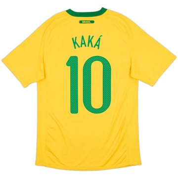 2010-11 Brazil Home Shirt Kaka #10 - 5/10 - (S)