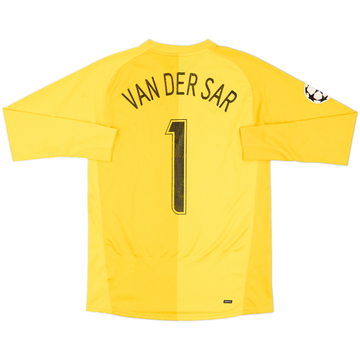 2006-07 Manchester United GK Shirt Van Der Sar #1 - 5/10 - (XL.Boys)