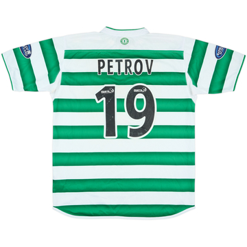2003-04 Celtic Home Shirt Petrov #19 - 7/10 - (L)
