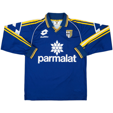 1998-99 Parma Player Issue Lotto Training L/S Shirt #229 - 8/10 - (S)