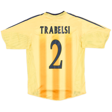 2004-05 Ajax Away Shirt Trabelsi #2 - 3/10 - (S)