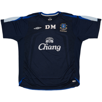 2005-06 Everton Staff Issue Umbro Training Shirt (David Moyes) - 6/10 - (XL)