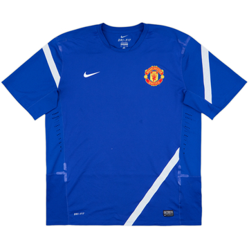 2011-12 Manchester United Nike Player Issue Training Shirt - 10/10 - (XL)