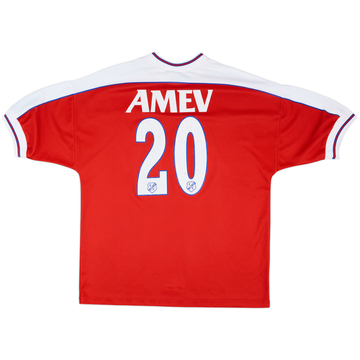 1999-00 Utrecht Match Issue Home Shirt #20