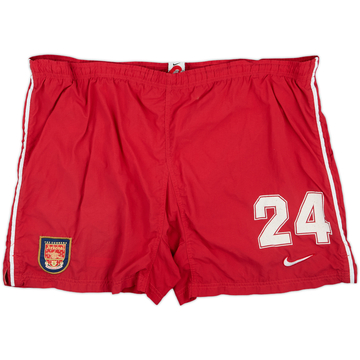 1998-99 Arsenal Player Issue Training Shorts #24 (Lukic) - 6/10 - (XL)