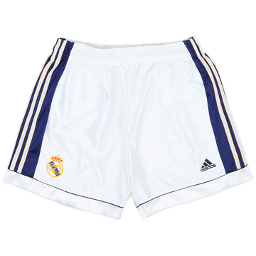 1998-00 Real Madrid Home Shorts - 7/10 - (M)