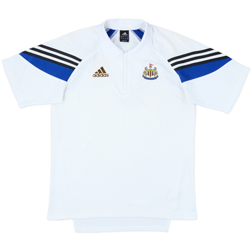 2003-04 Newcastle adidas 1/4 Zip Polo Shirt - 6/10 - (M)