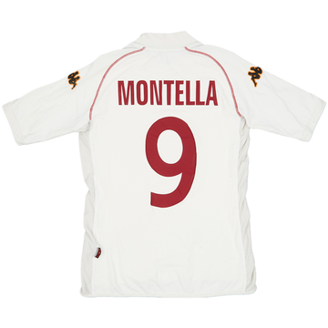 2000-01 Roma European Away Shirt Montella #9 - 5/10 - (S)