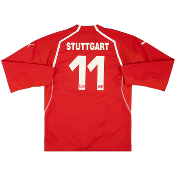 2004-05 Stuttgart Match Issue Away L/S Shirt #11