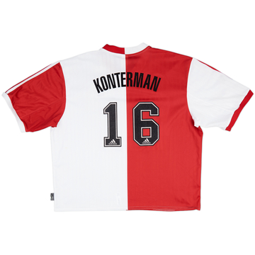 1999-00 Feyenoord Home Shirt Konterman #16 - 7/10 - (XXL)