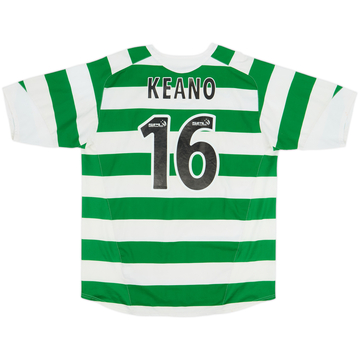 2005-07 Celtic Home Shirt Keano #16 - 4/10 - (L)