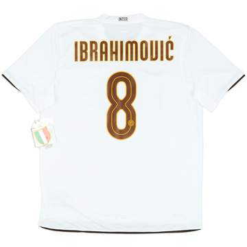 2008-09 Inter Milan Away Shirt Ibrahimovic #8 (XL)