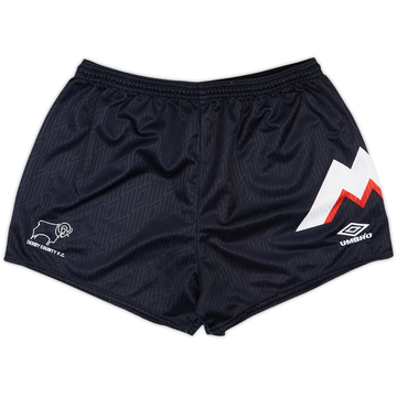 1991-93 Derby County Home Shorts - 8/10 - (M)