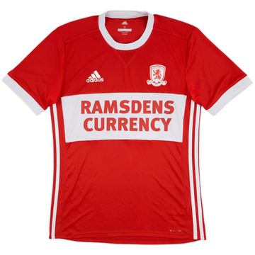 2017-18 Middlesbrough Home Shirt - 4/10 - (S)