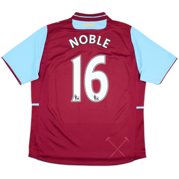 2012-13 West Ham Home Shirt Noble #16 - 7/10 - (L)