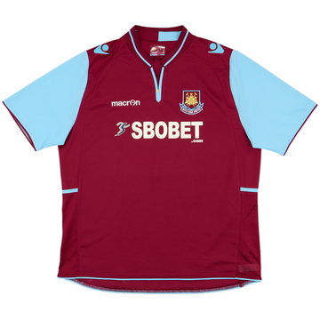 2012-13 West Ham Home Shirt - 8/10 - (XL.Boys)