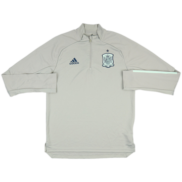 2019-20 Spain adidas 1/4 Zip Drill Top - 9/10 - (M)