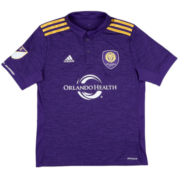 2016 Orlando City Home Shirt - 10/10 - (L.Boys)