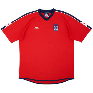 2002-04 England Umbro Training Shirt - 8/10 - (L)