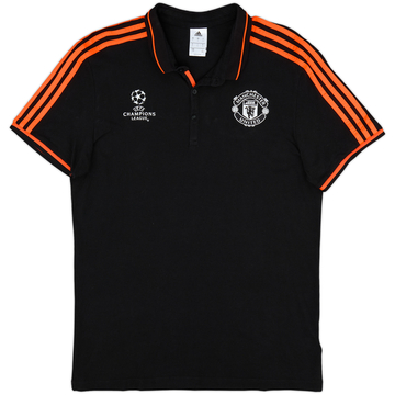 2015-16 Manchester United Champions League adidas Polo Shirt - 10/10 - (L)